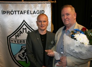 Gísli Garðars heiðurs og Hjalti